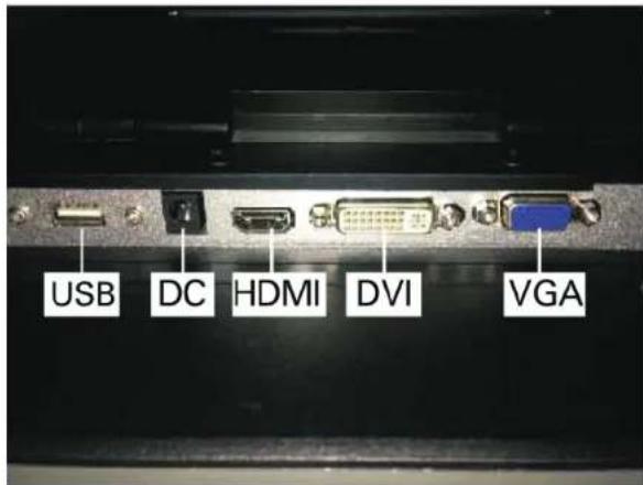USB DC HDMI DVI VGA
