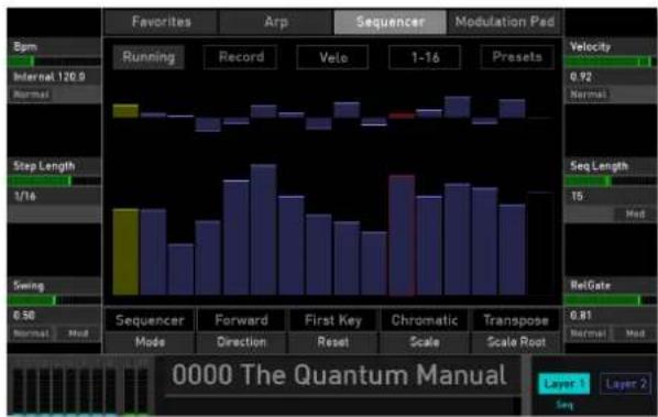 WALDORF Quantum - Pitch/Velocity/Gate/Param 1 - 4 - 2