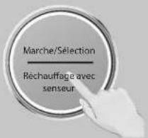 Marche/Sélection Réchauffage avec senseur