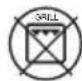 Line drawing of a dome-shaped appliance with two side handles and a circular top, mounted on a base (no text or symbols)