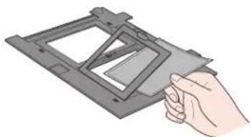 Illustration of a hand holding a flatboard with a small inset image, no text or symbols present