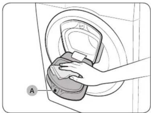 SAMSUNG WW70T4040EE - Vrata AddWash (samo pri določenih modelih) - 1