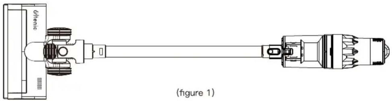 Technical line drawing of a mechanical assembly with labeled components, no readable text or symbols
