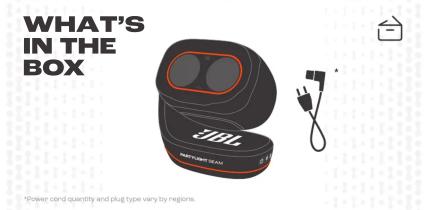 WHAT'S IN THE BOX NB-Tubei BEAM *Lower cord quantity and plug type vary by regions