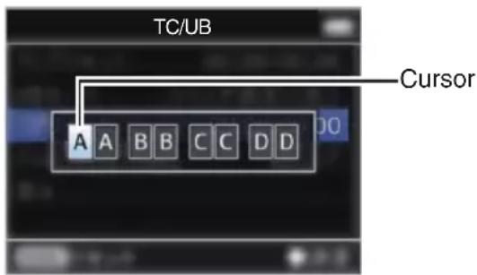 TC/UB Cursor A A B B C C D D