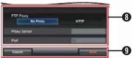 FTP Proxy No Proxy HTTP Proxy Server Port Cancel Exit