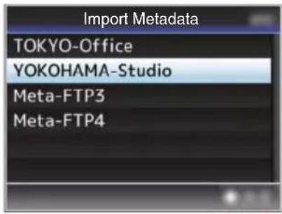 Import Metadata TOKYO-Office YOKOHAMA-Studio Meta-FTP3 Meta-FTP4