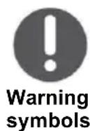 Vivax MFR-32 - Meaning of Safety Warning Symbols - 2
