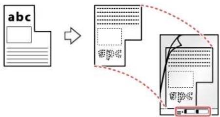graph TD A["Document with 'abc' at top"] --> B["Conversion to template with file path"] B --> C["Output: File Path, Paste to template"]