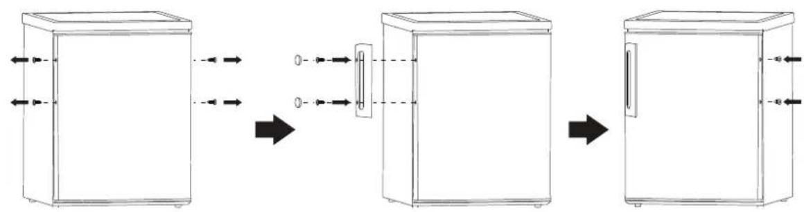 graph LR A["Left Refrigerator"] --> B["Right Refrigerator"] B --> C["Left Panel with Box and Window"] style A fill:#f9f,stroke:#333 style B fill:#ccf,stroke:#333 style C fill:#cfc,stroke:#333
