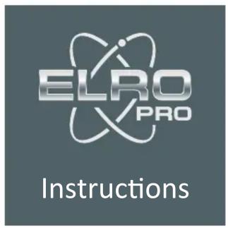 ELRO PRO Instructions