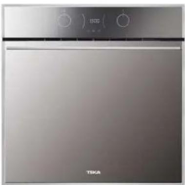 Exterior view of a modern stainless steel oven with control knobs and a 'TESA' logo (no additional text or symbols visible)