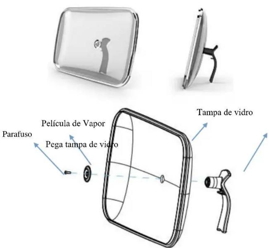 VOX GB1003 - COMO INSTALAR A TAMPA DE VIDRO - 1