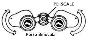 IPD SCALE Porro Binocular