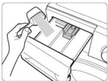 SAMSUNG WF80F5E5W4X - Utilizarea sertarului pentru detergent - 5