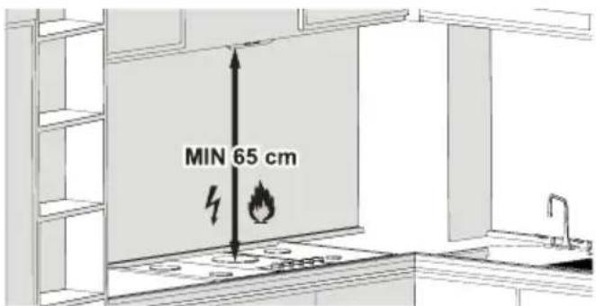 BEKO HNT61310BH - Positie van het apparaat - 1