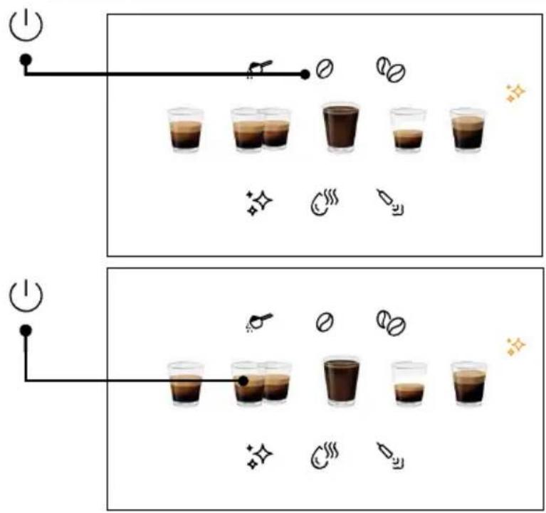 Diagramme illustrant une expérience avec des tasses à café, avec des tasses étiquetées, des poids et des étapes de réaction, montrant deux configurations expérimentales.