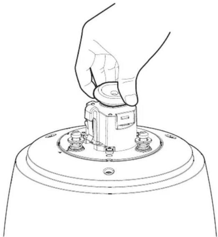 Hanwha QNP-6250 - Correct disposal of batteries in this product - 26