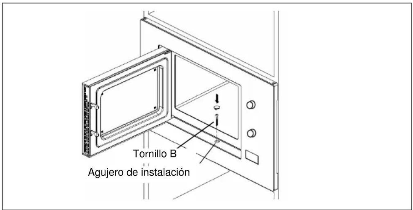 Tornillo B Agujero de instalación