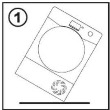 CANDY CSOE C10TE-S - Montare il kit come indicato di seguito. - 1