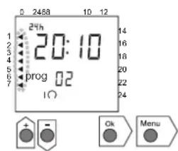 24h 20:10 prog 02 1 24 Ok Menu