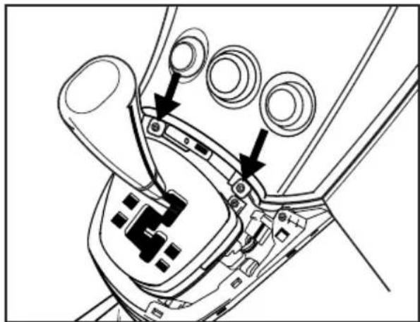 Technical diagram of a mechanical device with multiple circular components and directional arrows indicating assembly or connection points (no text or symbols present)