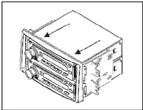 Technical line drawing of a mechanical device with ports and control buttons (no text or symbols)