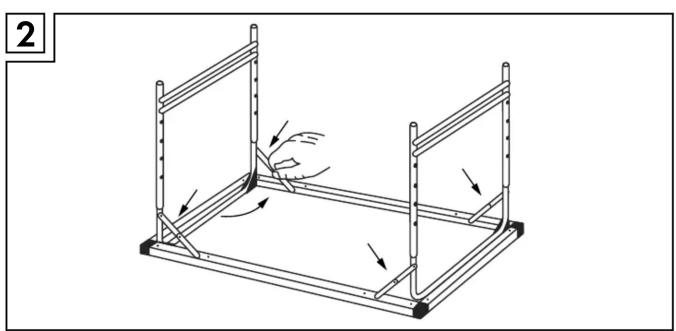 POWERFIX IAN 63796 - MULTI-PURPOSE TABLE SET - 4