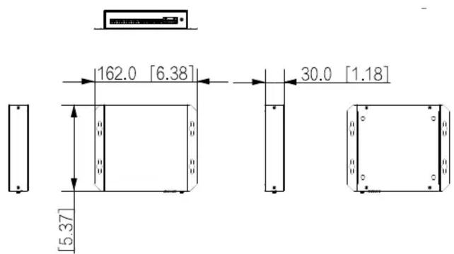 162.0 [6.38] 30.0 [1.18] [5.37]