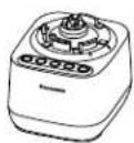 PANASONIC MX-MG53C1 - Motor Housing & Chopper Bowl Base - 2