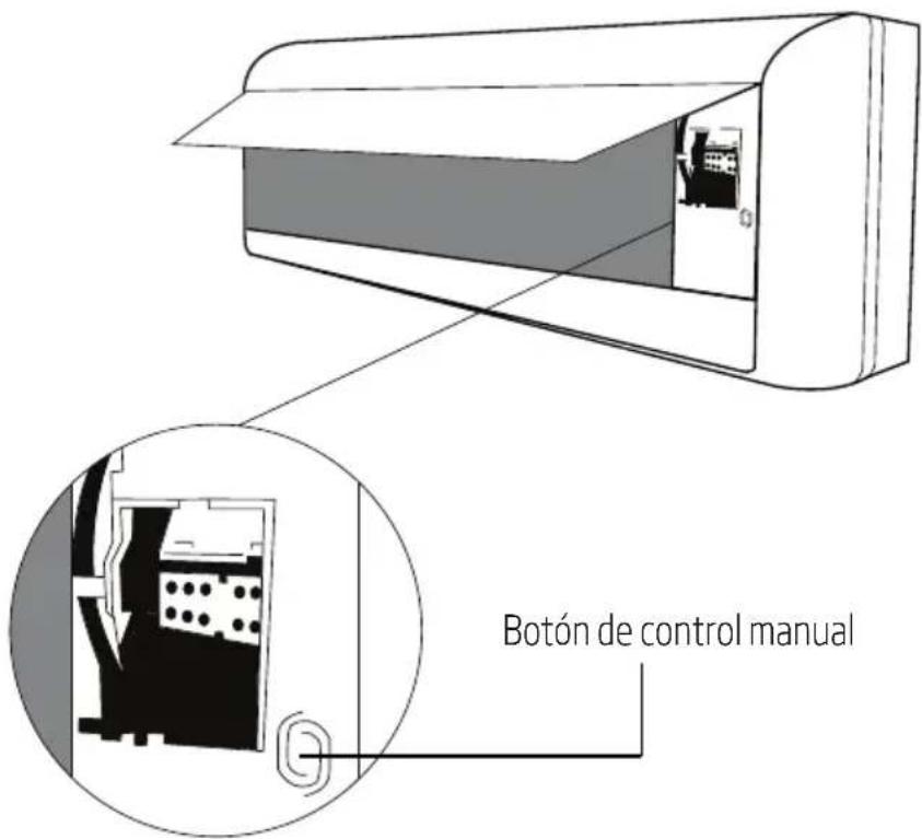 Botón de control manual