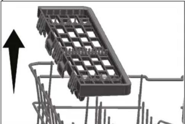 3D rendering of a mechanical component with a large upward arrow, no visible text or symbols