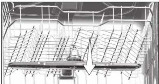 Diagram of a mechanical or electrical component with grid lines and an arrow indicating direction (no text or symbols)
