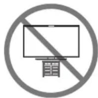 SAMSUNG UE32N4010AU - Сақтық шарасы: Теледидардың құлап түсуіне жол бермеу үшін оны қабырғаға бекіту - 1