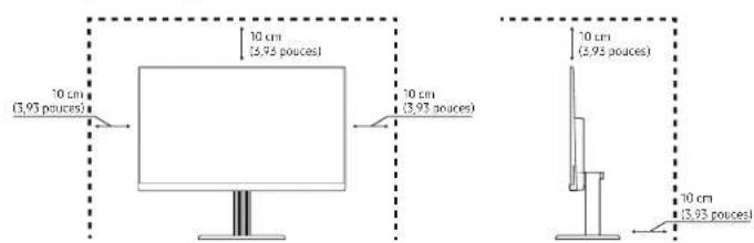 10 cm (3,93 pouces) x4