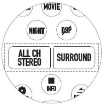 MOVIE NIGHT DSP ALL CH STEREO SURROUND INFO