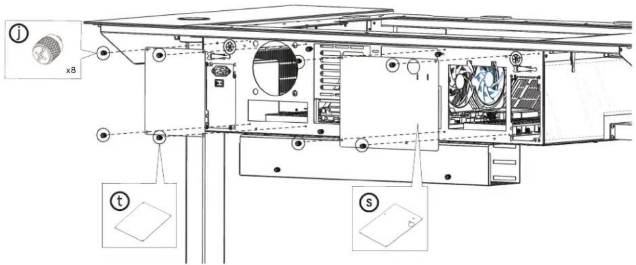 Lian Li DK07X - Install the cable management bracket/整線架使用方式說明/Installer le support de gestion des câbles - 62