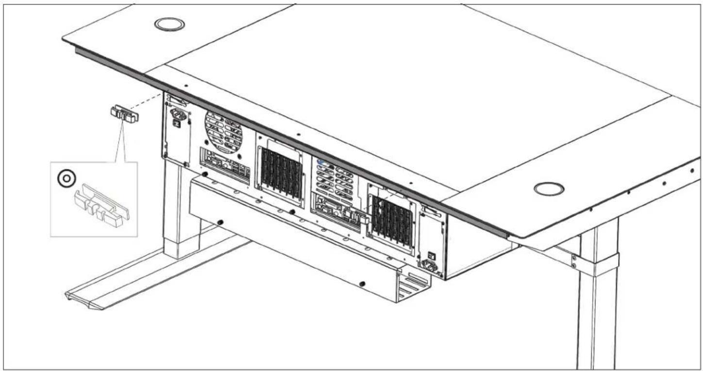 Lian Li DK07X - Install the cable management bracket/整線架使用方式說明/Installer le support de gestion des câbles - 71
