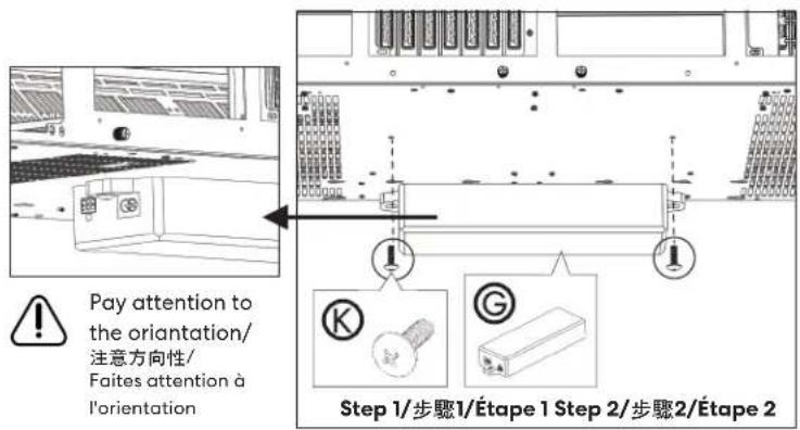 Pay attention to the orientation/ 注意方向性/ Faites attention à l'orientation Step 1/步驟1/Étape 1 Step 2/步驟2/Étape 2