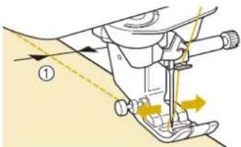 BABY LOCK Radiance - ■ Modification de la Position d'Aiguille - 1