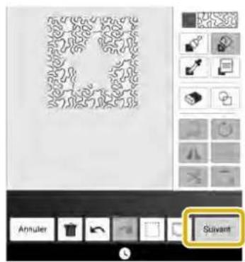 BABY LOCK Radiance - Appuyez sur [Suivant]. - 1