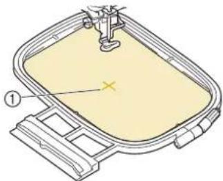 BABY LOCK Radiance - Appuyez sur l'écran de broderie. - 2