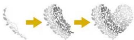 BABY LOCK Radiance - Appuyez ▶ pour vérifier l'ordre de broderie. - 2