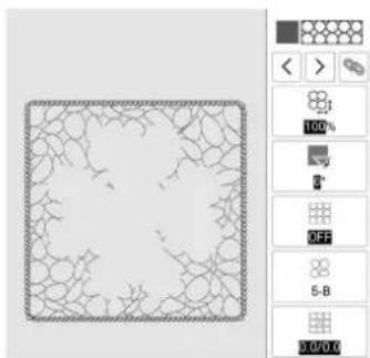 BABY LOCK Radiance - ■ Broderie des Motifs Décoratifs - 7