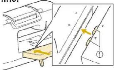 BABY LOCK Radiance - ■ Fixation de l'Unité de Broderie - 4