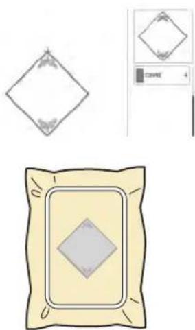 BABY LOCK Radiance - ■ 4. Broderie du Reste du Motif - 1