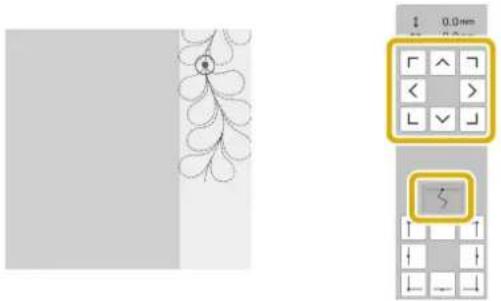 BABY LOCK Radiance - ① Pour broder le bord - 1