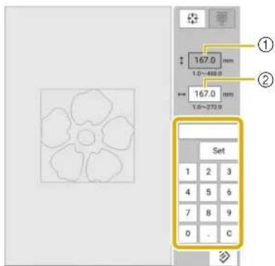 167.0 mm 1.0~488.0 167.0 mm 1.0~273.0 Set 1 2 3 4 5 6 7 8 9 0 . C