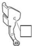 BABY LOCK Radiance - ■ Utilisation du Pied pour Courtepointe en Mouvement Libre « C » - 1