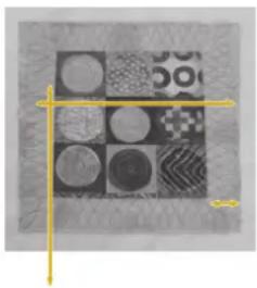 BABY LOCK Radiance - Broderie de Motifs de Bordure en Point Courtepointe (Bordure Fractionnée Auto) - 1